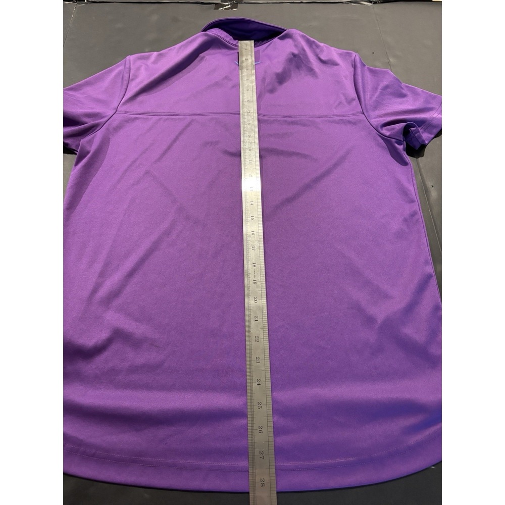 FlowGolf Men's Performance Golf Polo Shirt with Paisley Pattern Collar Detail - Picture 9 of 10